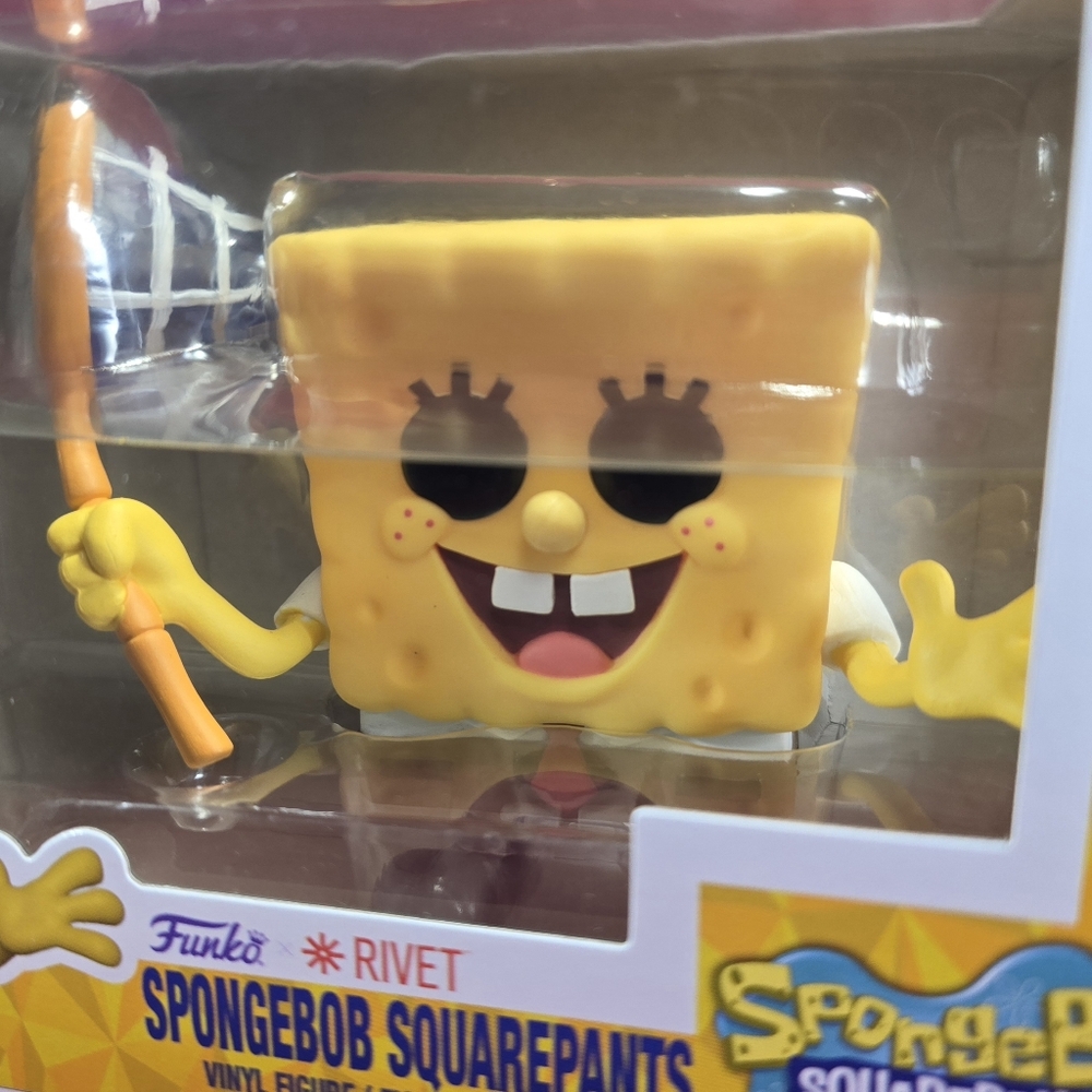  Spongebob Squarepants Funko #9 (Nib) With Pop Protector - Picture 3 of 7